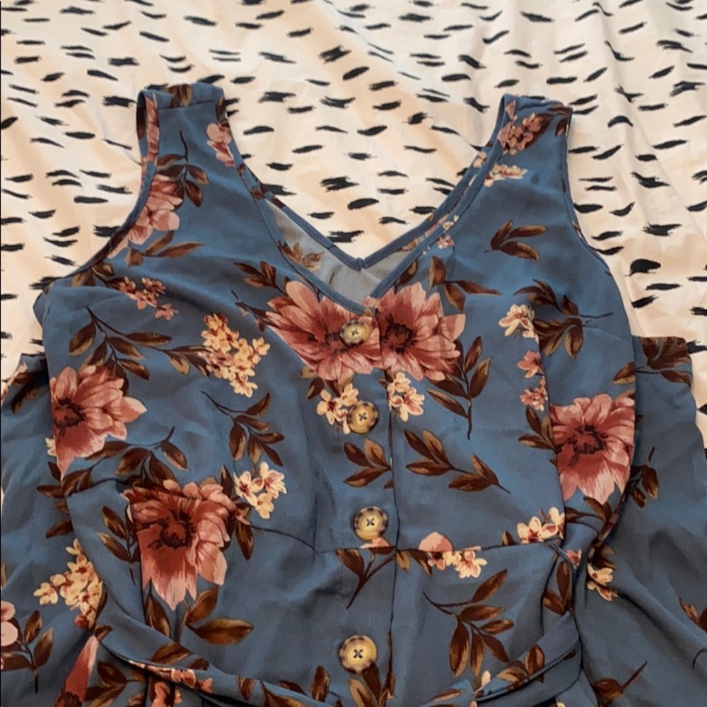 Floral jumpsuit